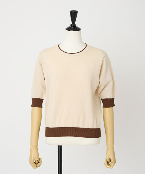 シアーニットプルオーバー