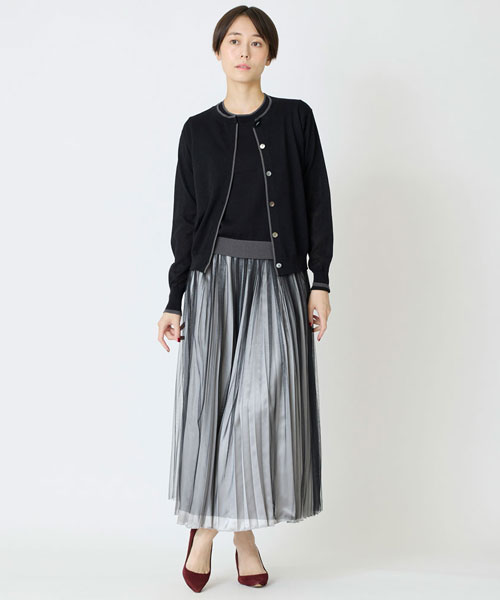 シアーニットプルオーバー