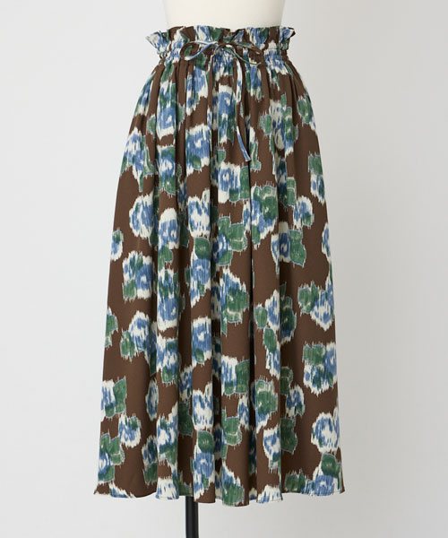 アムンゼンフラワープリントスカート