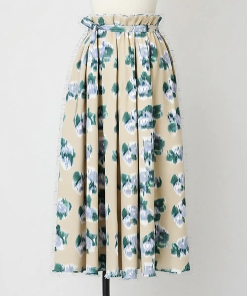 アムンゼンフラワープリントスカート