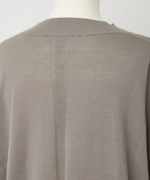 キュプラブレンドクルーネック