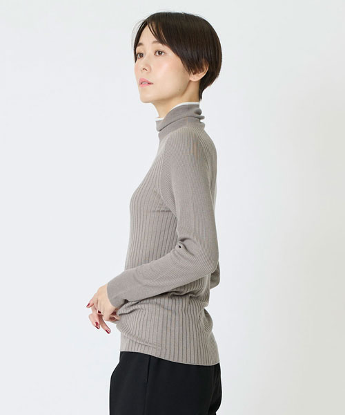 キュプラブレンドバイカラータートル