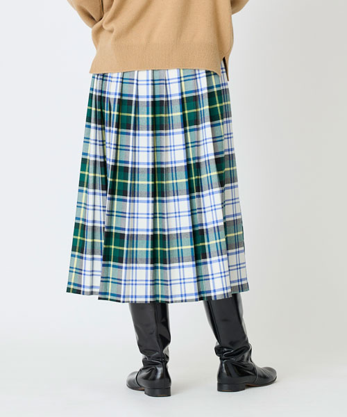 タータンチェックスカート【11/5以降お届け】