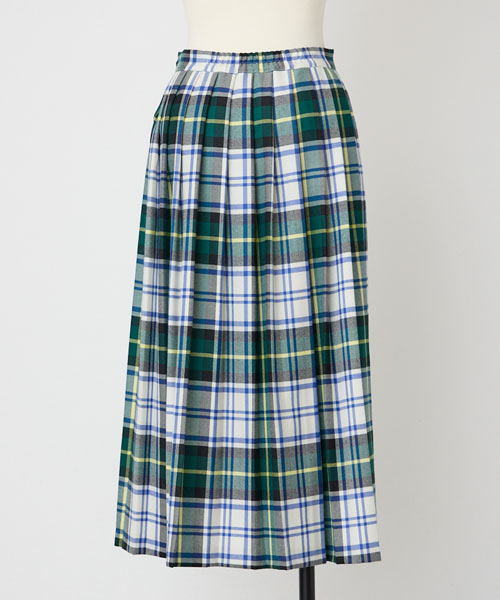 タータンチェックスカート【11/5以降お届け】
