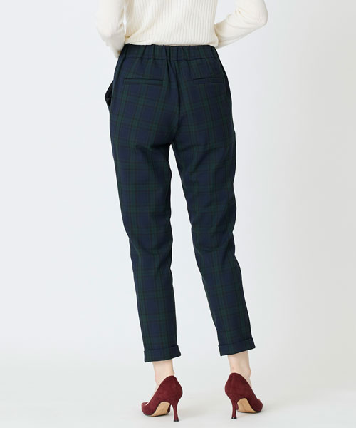 オフティナ2WAY裏起毛チェックパンツ【10/22以降お届け】