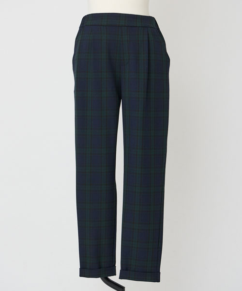 オフティナ2WAY裏起毛チェックパンツ【10/22以降お届け】
