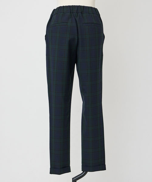 オフティナ2WAY裏起毛チェックパンツ【10/22以降お届け】