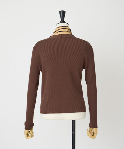 ジオメトリックPTドッキンングニット