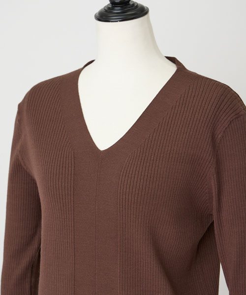 ジオメトリックPTドッキンングニット