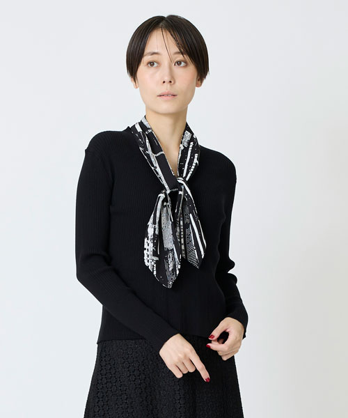 ジオメトリックPTドッキンングニット