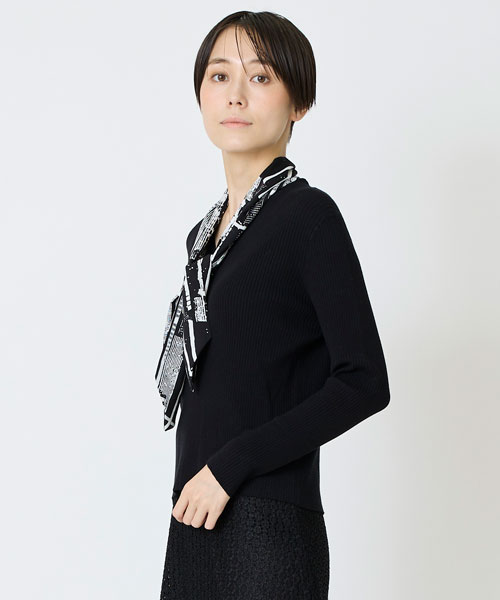 ジオメトリックPTドッキンングニット