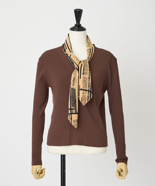 ジオメトリックPTドッキンングニット