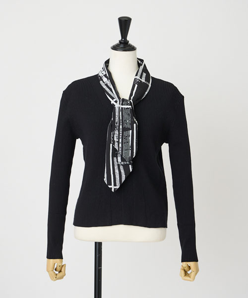 ジオメトリックPTドッキンングニット