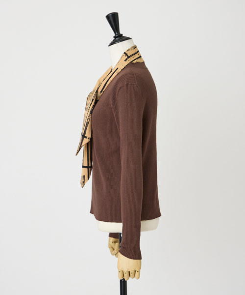 ジオメトリックPTドッキンングニット