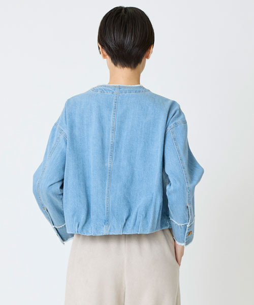 デニムブルゾン