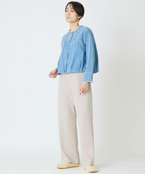 デニムブルゾン