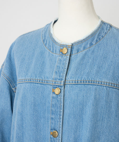 デニムブルゾン