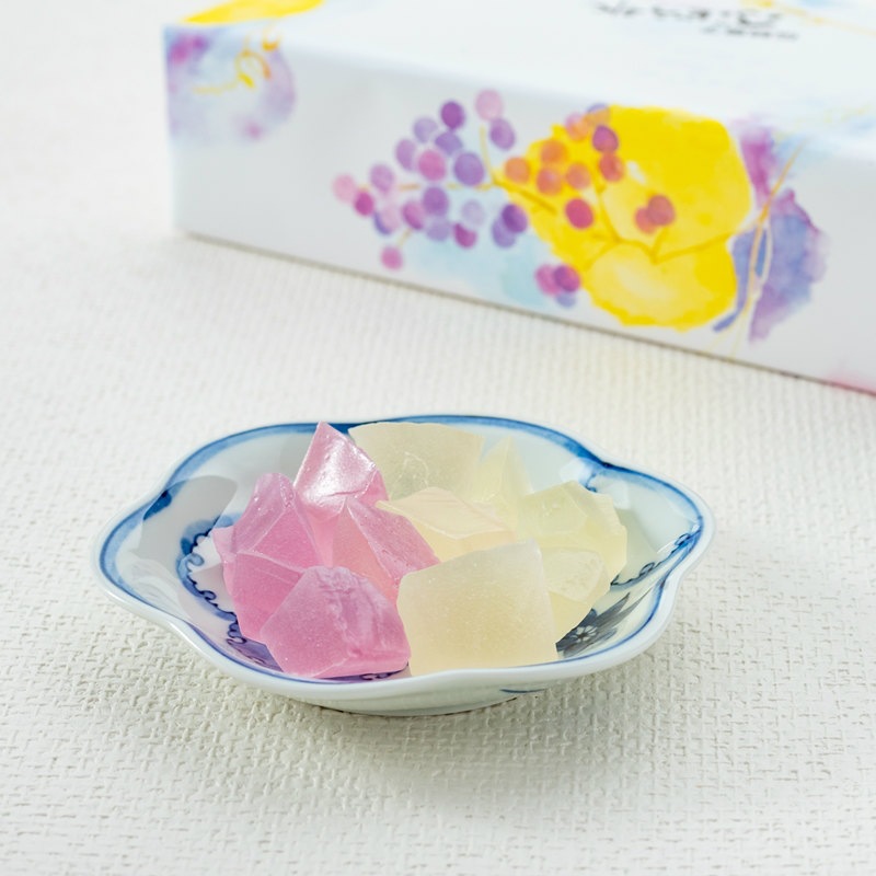 かぎや ぶどう氷 伝統菓子 2パック入箱