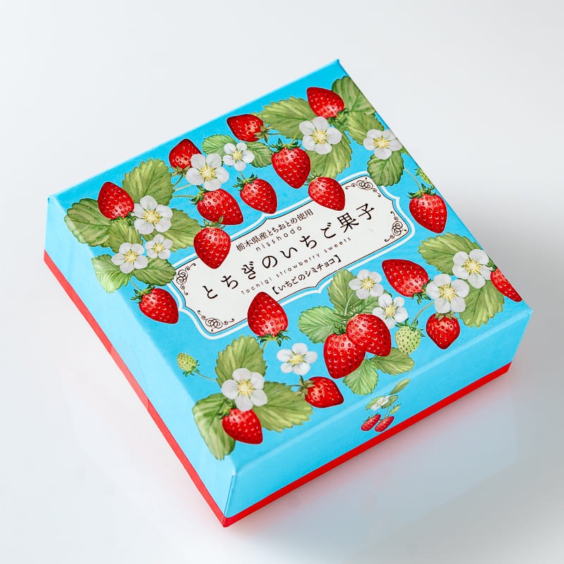 とちぎのいちご果子 いちごのシミチョコ