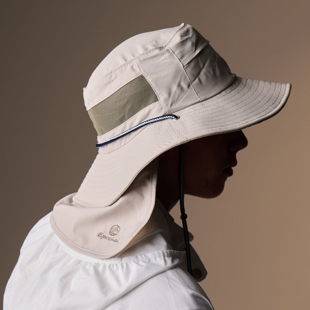 帽子内の蒸れが気になる方にもおすすめ　UVカットメッシュハット　大人用　紫外線対策＆熱中症対策