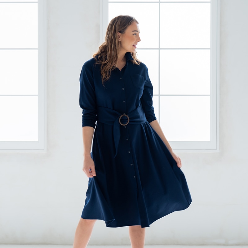 【完売】　UVカットパーフェクトポロシャツワンピース　ＵＶカット率99%以上（世界最高水準）