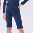 マリンスクールスイム ハーフパンツ(保温) 子供~大人 紫外線対策