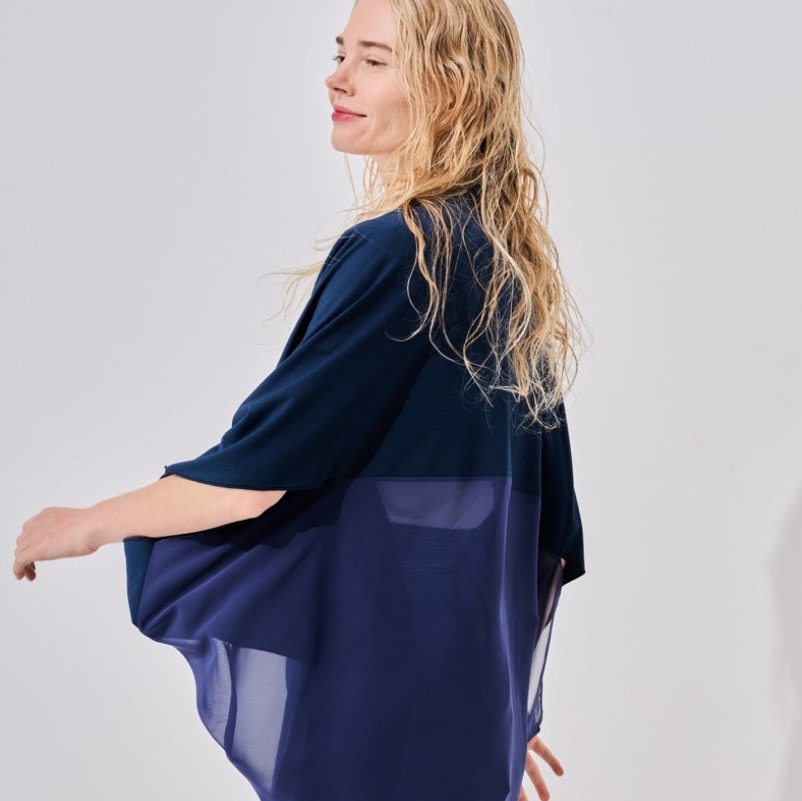 【まとう紫外線対策】UVカット2WAYループロングストール