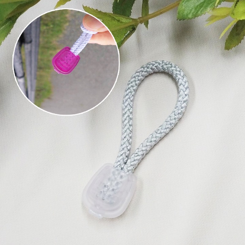 紫外線みっけ　UV反応ファスナートップ　（紐カラー：シルバー）