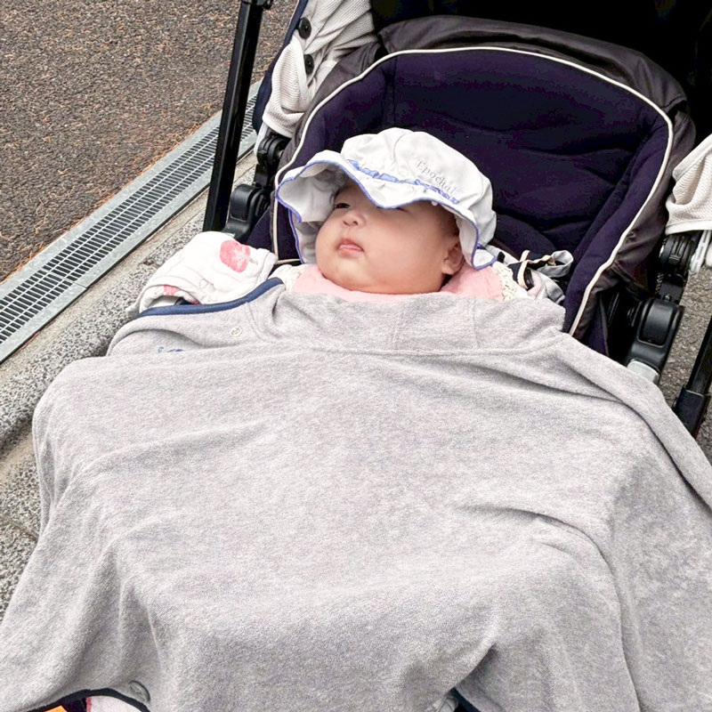 パイルUVケープ 赤ちゃんの紫外線対策用 エポカル