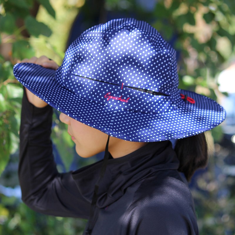 水陸両用 UVカットワイドビューハット　紫外線対策　子供用