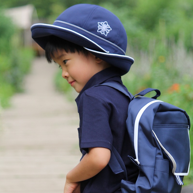 【ご紹介】和光市立白子小学校　3WAY＆マルチガード通学帽子　エポカル定価表示　（※ここでは、ご購入できません）