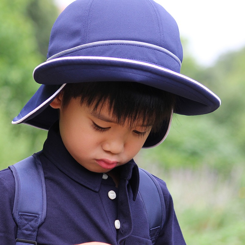 【ご紹介】和光市立白子小学校　3WAY＆マルチガード通学帽子　エポカル定価表示　（※ここでは、ご購入できません）