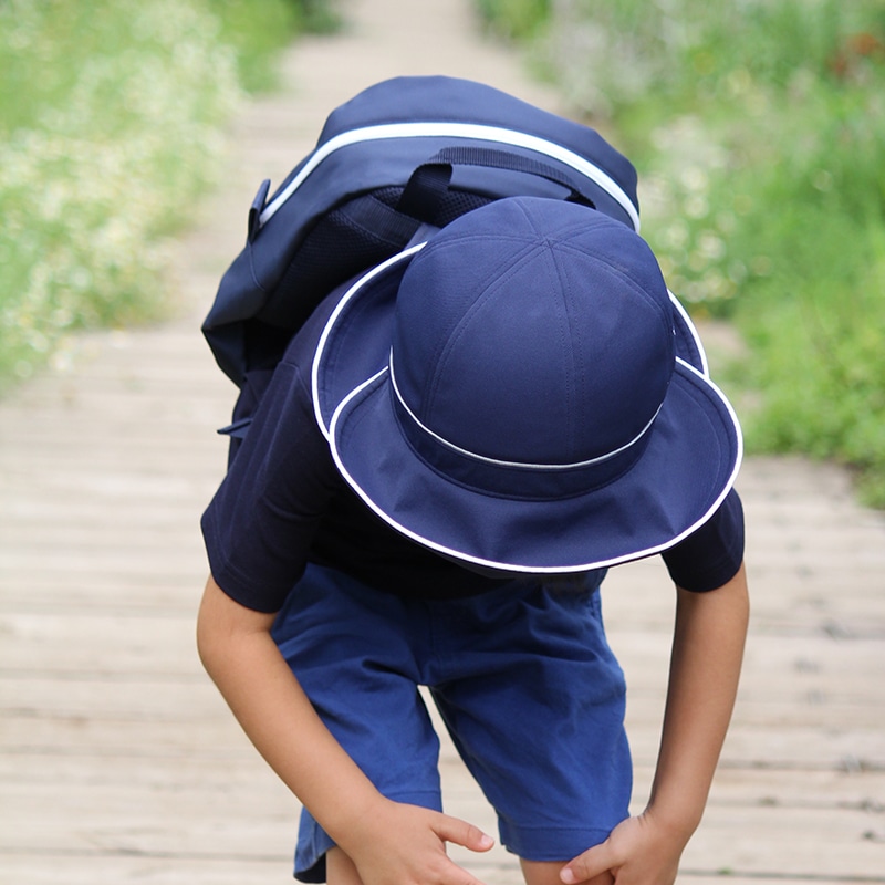 【ご紹介】和光市立白子小学校　3WAY＆マルチガード通学帽子　エポカル定価表示　（※ここでは、ご購入できません）