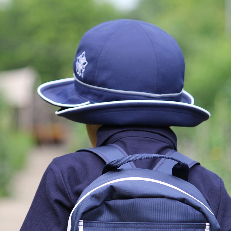 【ご紹介】和光市立白子小学校　3WAY＆マルチガード通学帽子　エポカル定価表示　（※ここでは、ご購入できません）