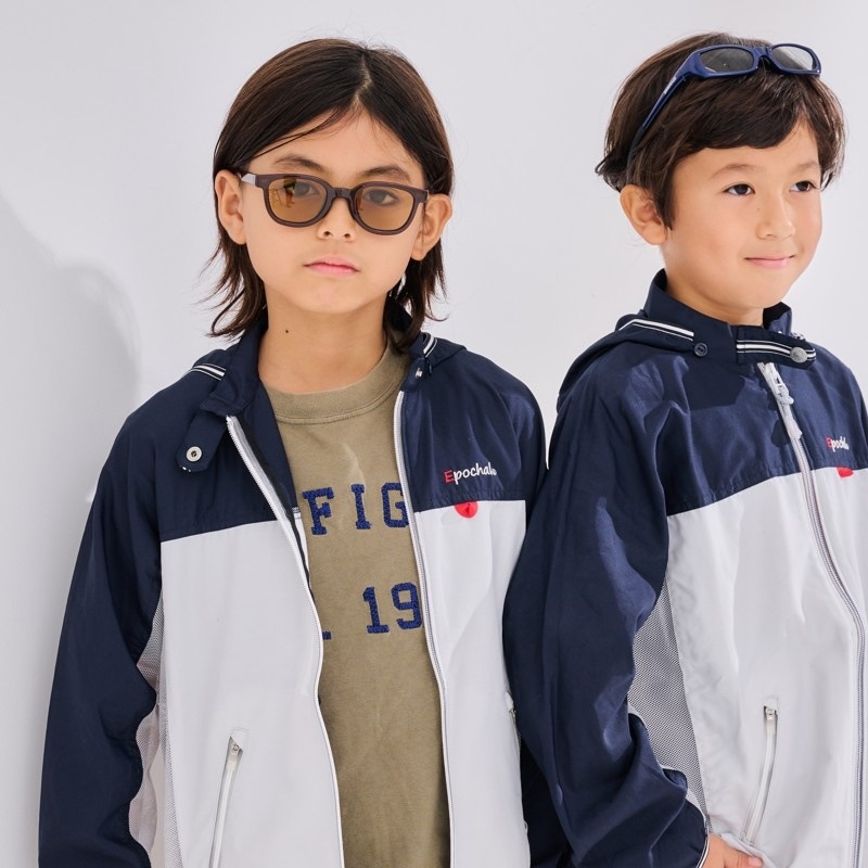 キッズ用サングラス　solasido（ソラシド）  クリアブラウン　日本製　眼の紫外線対策