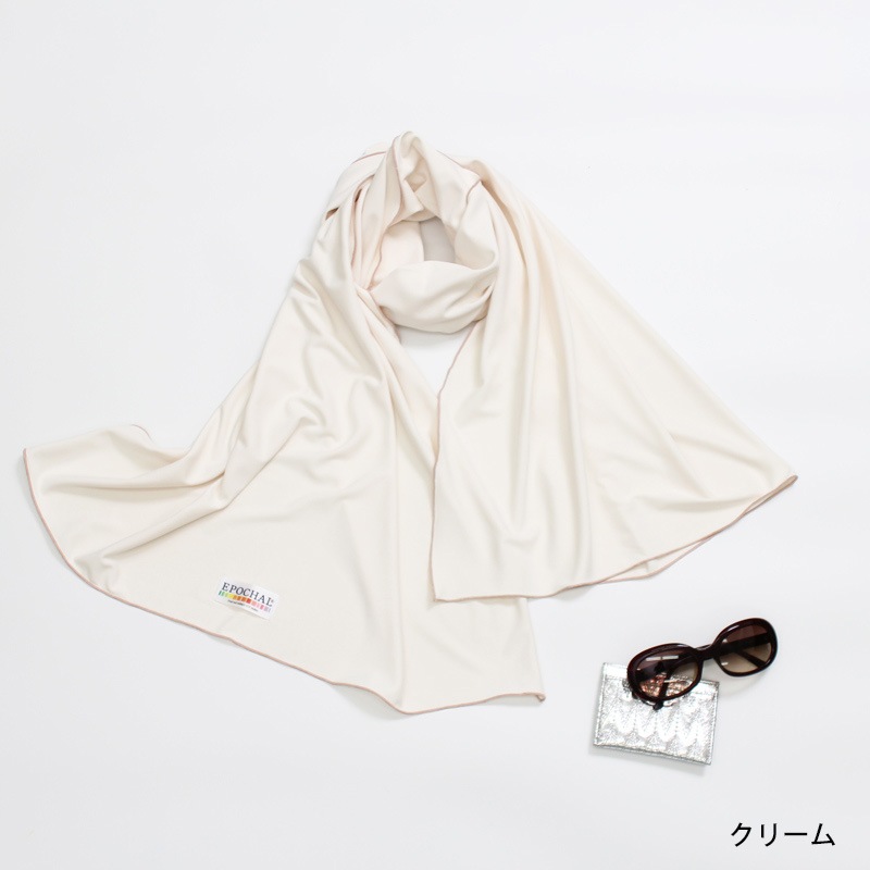 UV冷感ロングストール　高遮熱性クーリング素材