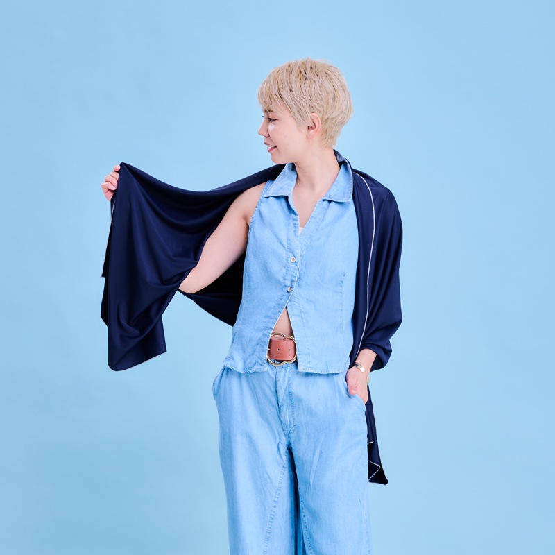 UV冷感ロングストール　高遮熱性クーリング素材