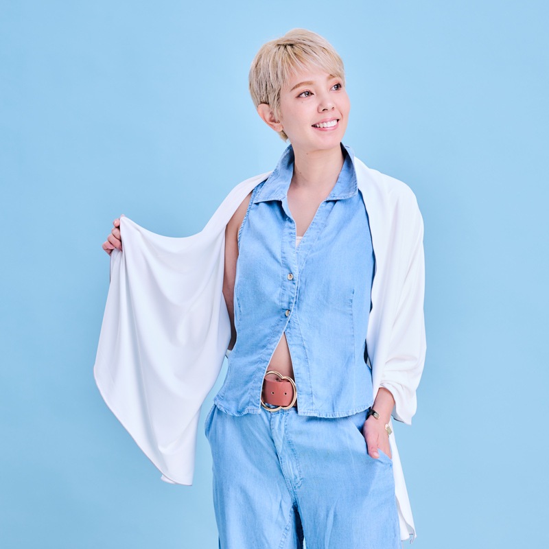 UV冷感ロングストール　高遮熱性クーリング素材