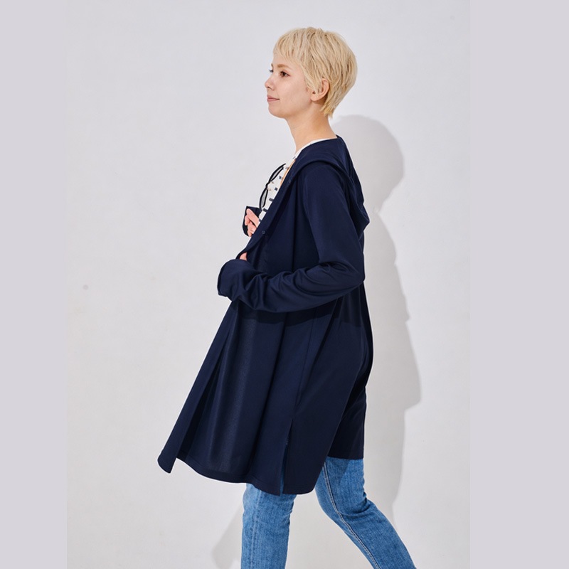 近赤外線と紫外線をともにカットする】マジック3WAYフード付きロング
