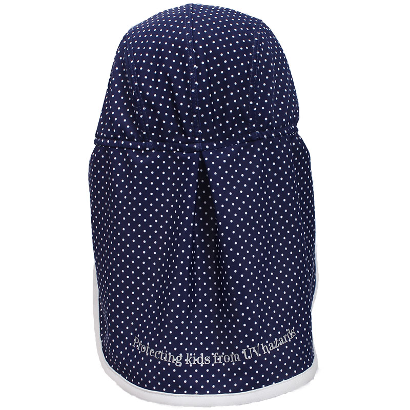 【海や川で大活躍！】　UVカット水陸両用フラップ帽子　子供～小さめレディース　紫外線対策