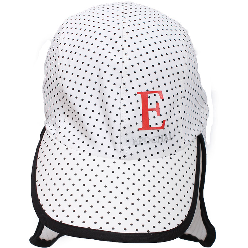 【海や川で大活躍！】　UVカット水陸両用フラップ帽子　子供～小さめレディース　紫外線対策