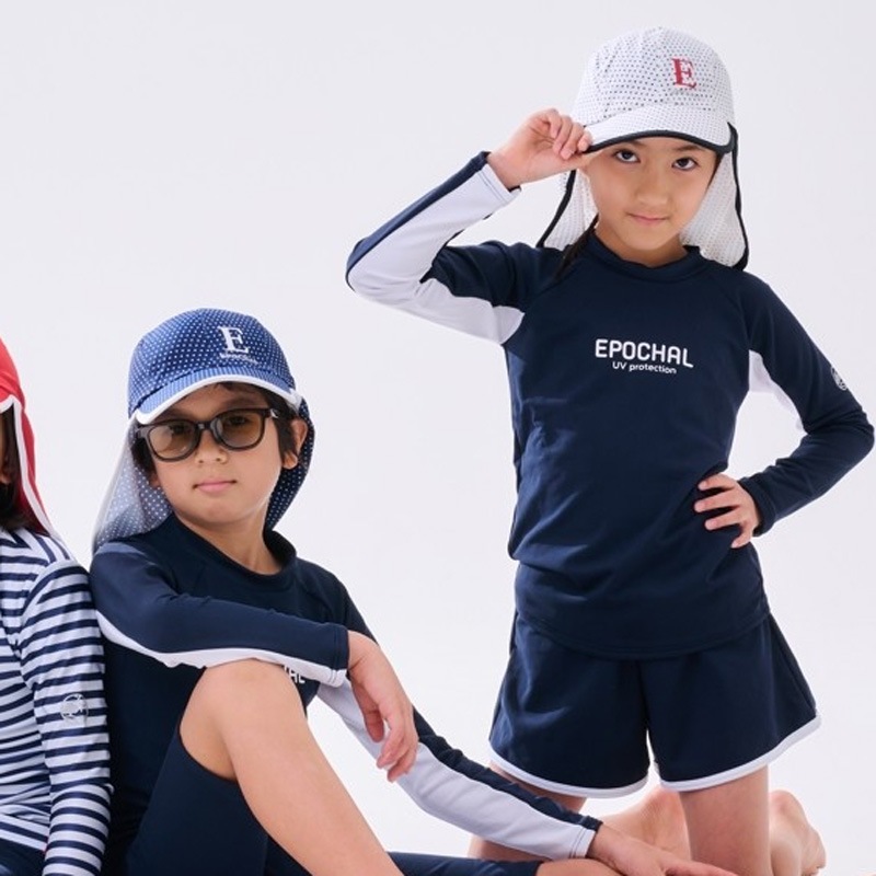 【海や川で大活躍！】　UVカット水陸両用フラップ帽子　子供～小さめレディース　紫外線対策