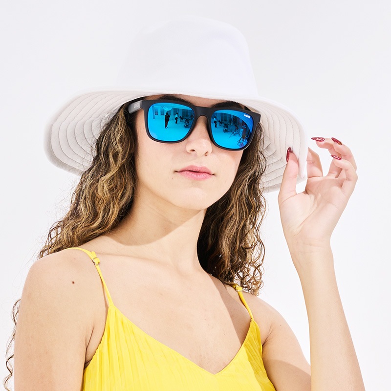 深く被れる柔らかい中折れハット　UVカット帽子　紫外線対策