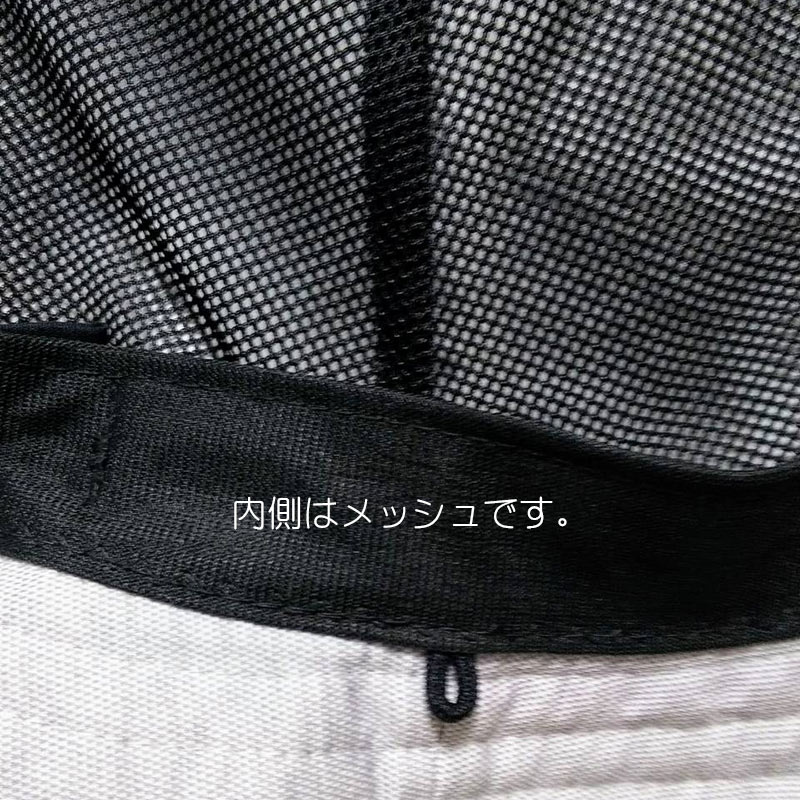 深く被れる柔らかい中折れハット　UVカット帽子　紫外線対策