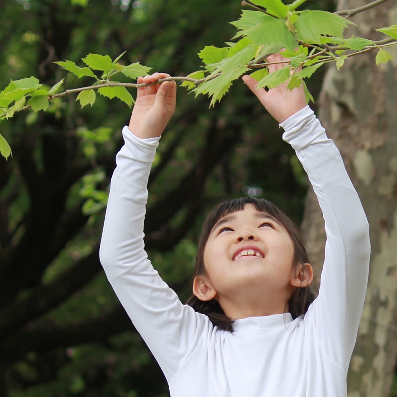 完売 【敏感肌の賢いUVケア】 ミドルネックスポーツUVTシャツ 日焼け対策 子供