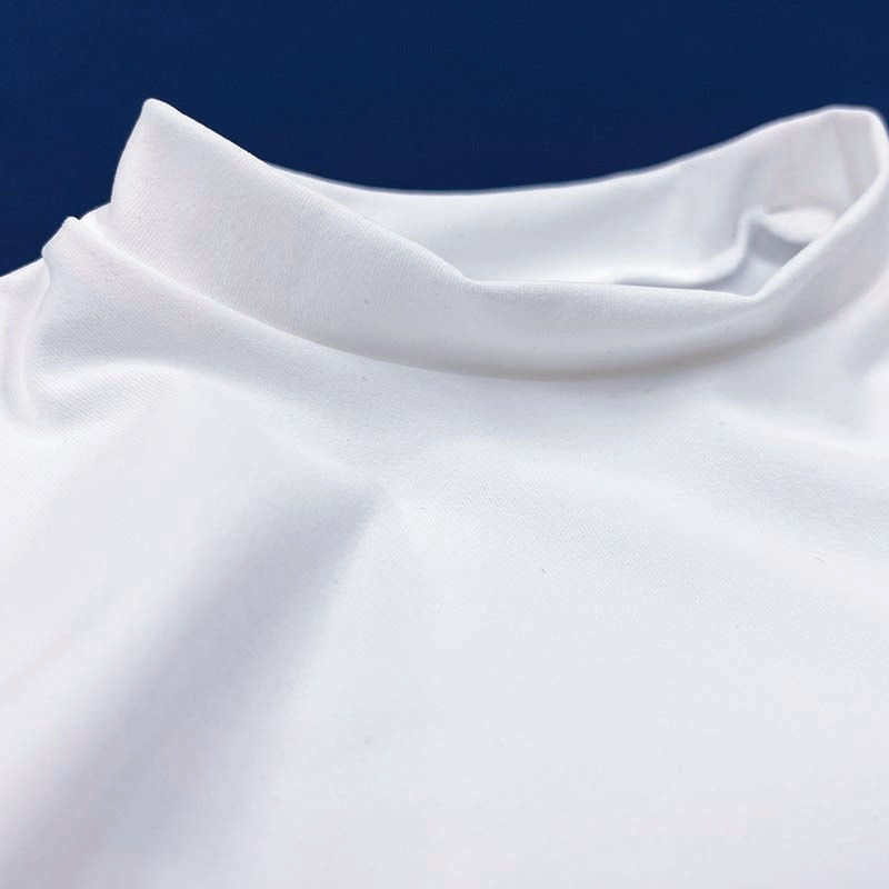 完売 【敏感肌の賢いUVケア】 ミドルネックスポーツUVTシャツ 日焼け対策 子供