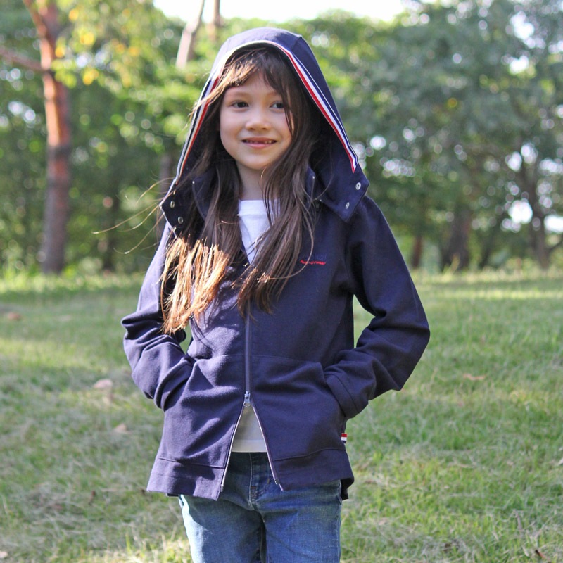 お品切れ【デザイナーこだわりの1枚】　キッズ用ＵＶカットパーフェクトパーカー　紫外線対策