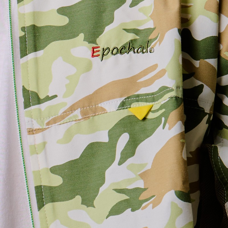 【究極のUV＆汗コントロールウェア】　ブレッサブルメッシュUVパーカー　カモフラグリーン　エポカル