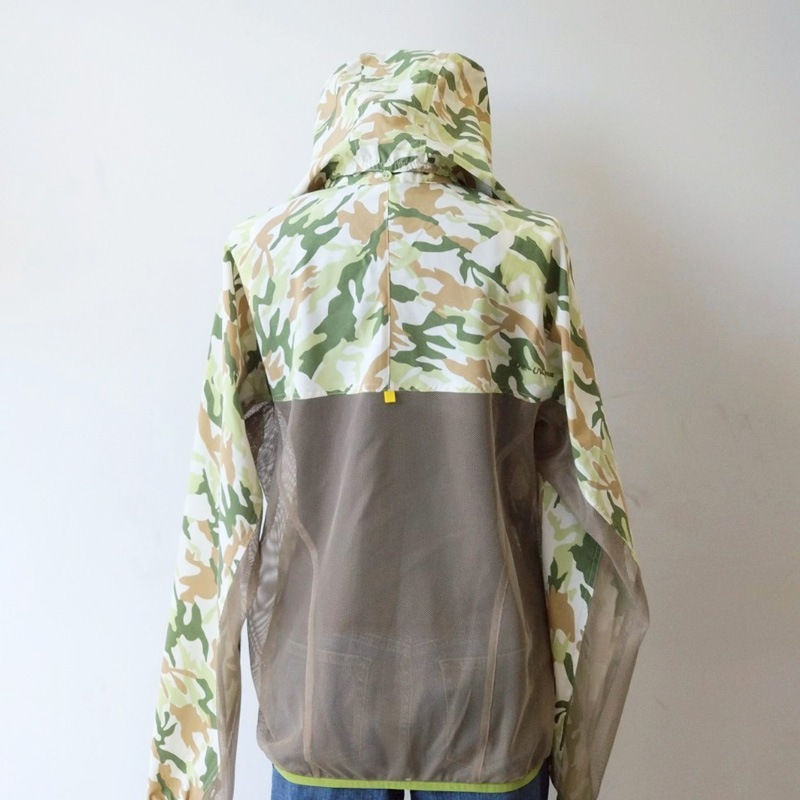 【究極のUV＆汗コントロールウェア】　ブレッサブルメッシュUVパーカー　カモフラグリーン　エポカル
