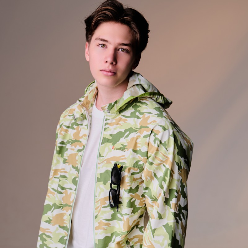 【究極のUV＆汗コントロールウェア】　ブレッサブルメッシュUVパーカー　カモフラグリーン　エポカル